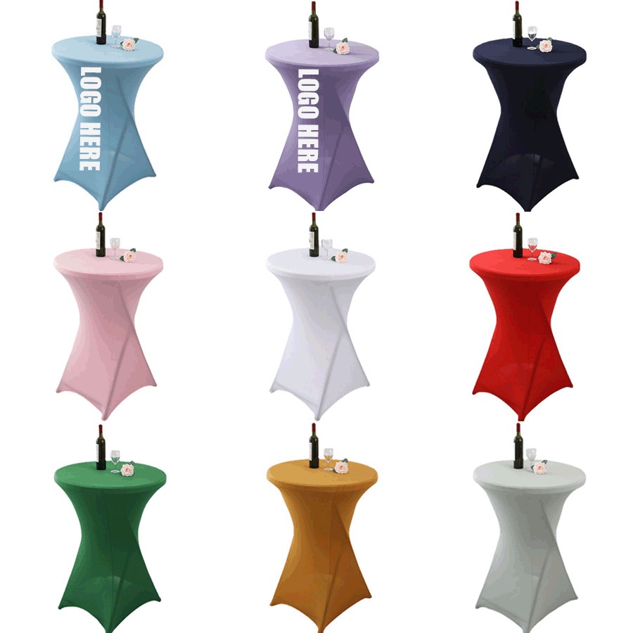 Cocktail Table Cover/Stretch Square Corners Tablecloth 2
