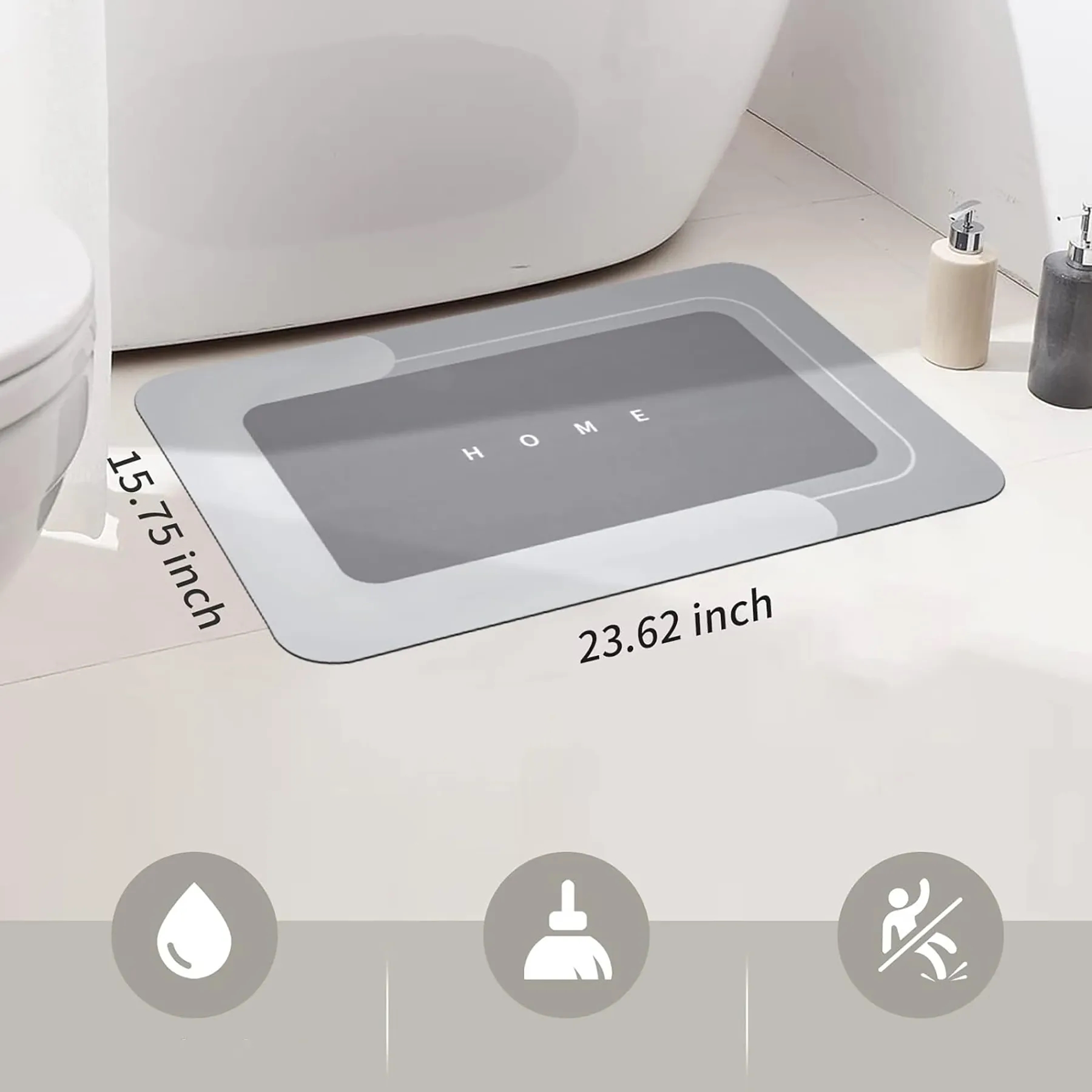 Super Absorbent Bath Mat 5