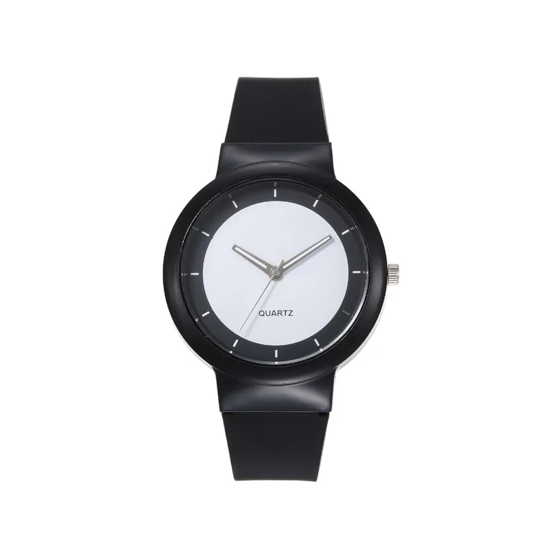 Silicone Jelly  Women'S Student Quartz Watch 5
