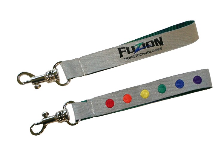 1/2" Woven Zipper Pull w/ Baby Bolt Snap - "Elite" Weave