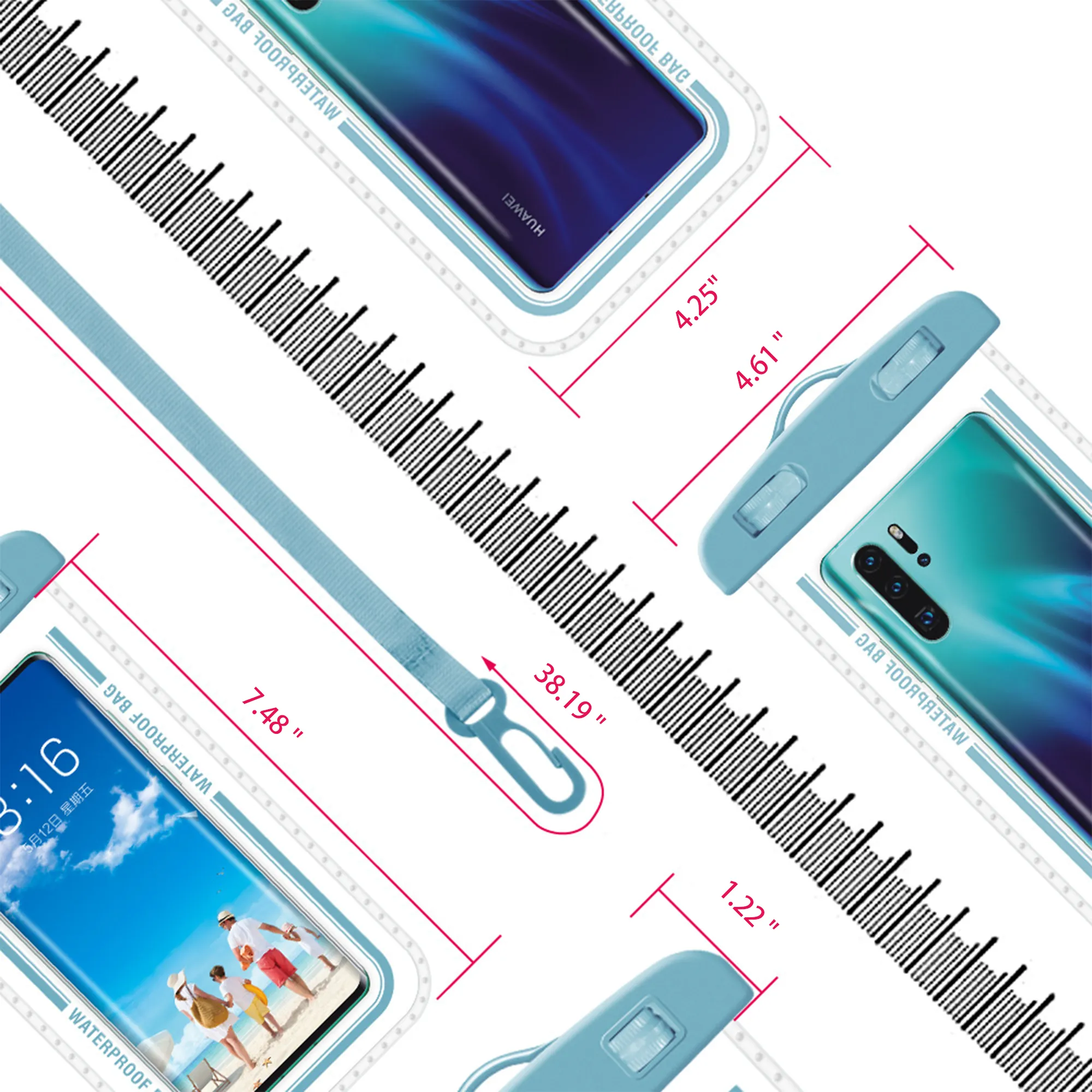 Touchscreen Waterproof Phone Pouch 2