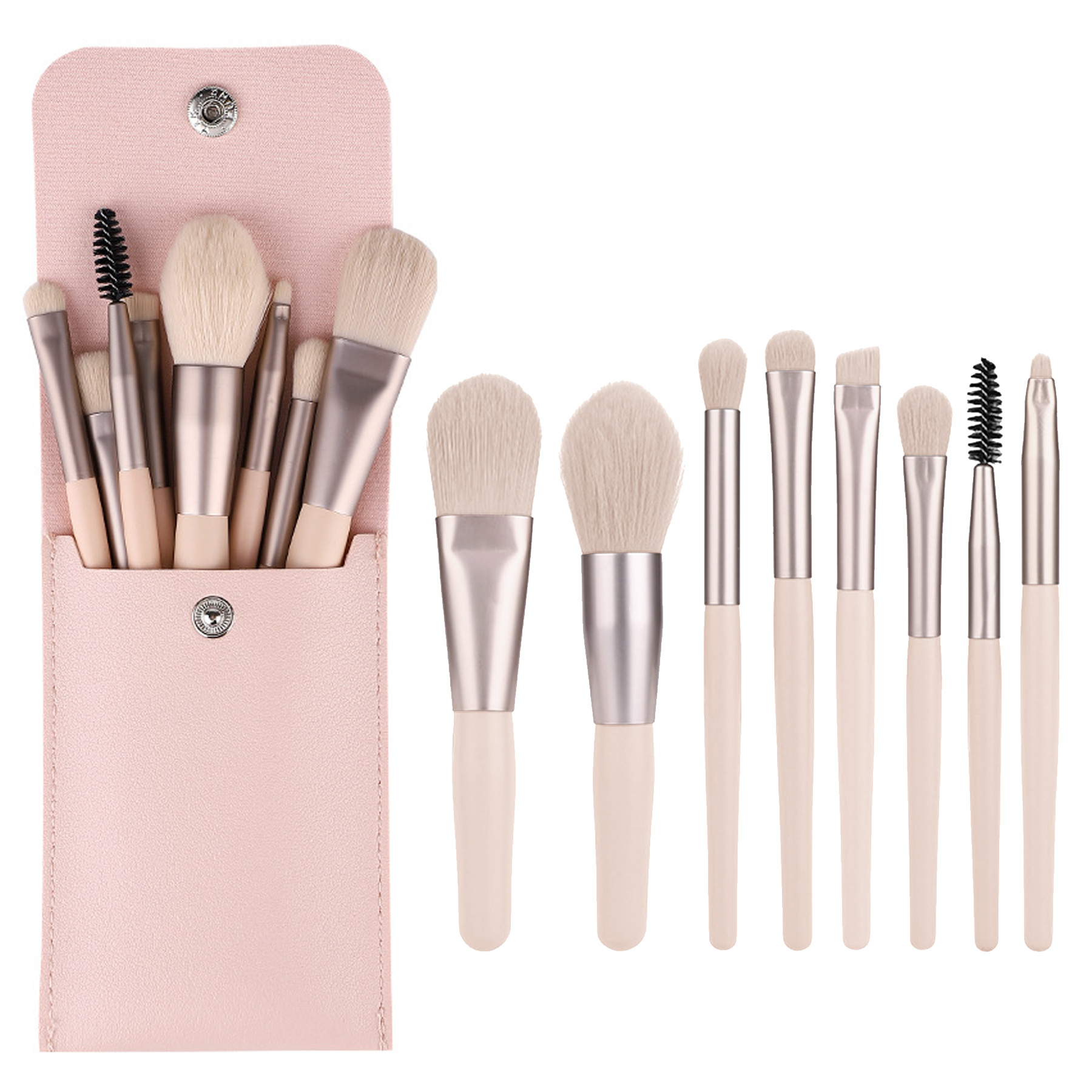 Makeup Brush Set 8Pcs 1