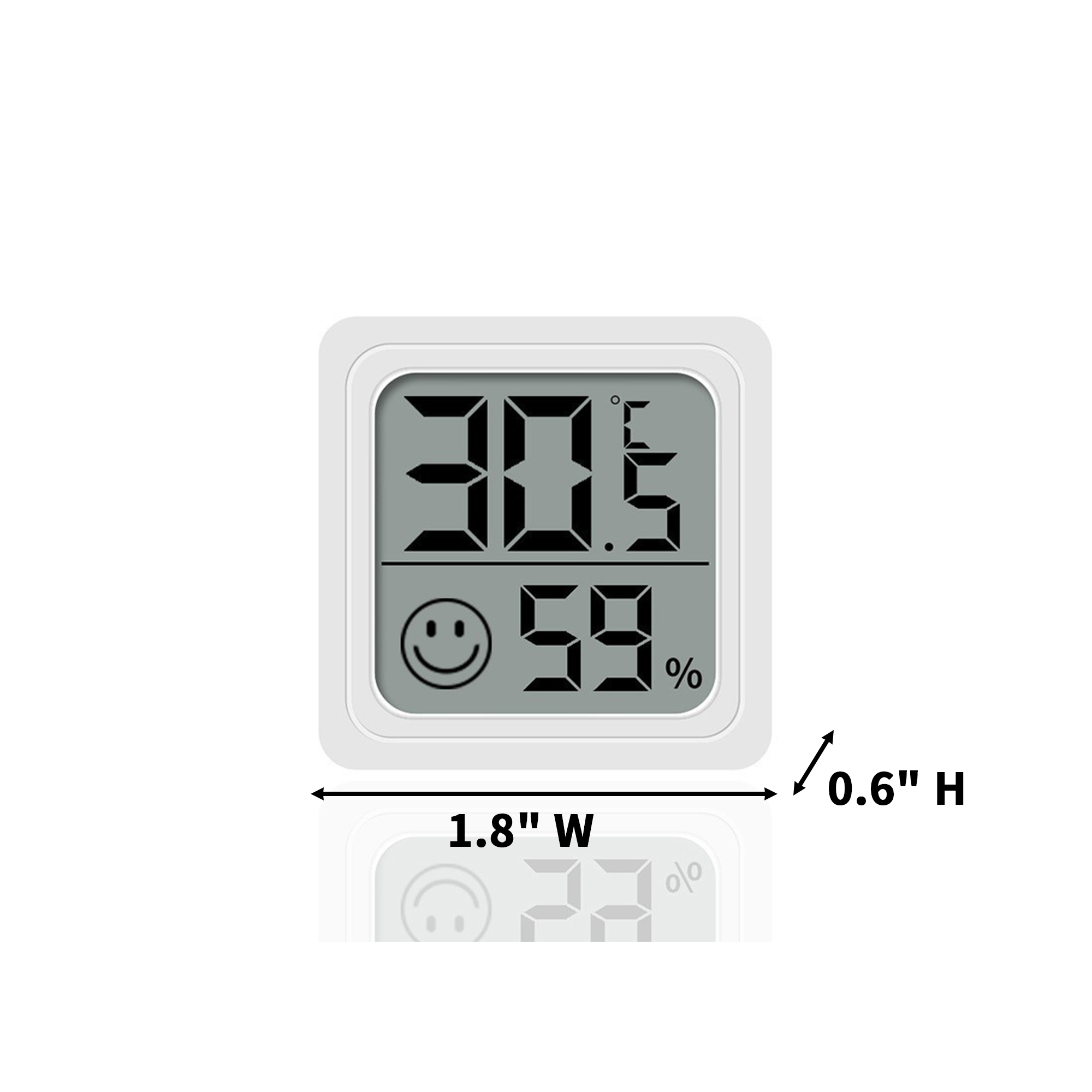 Indoor Digital Display Hygrometer Thermometer 4