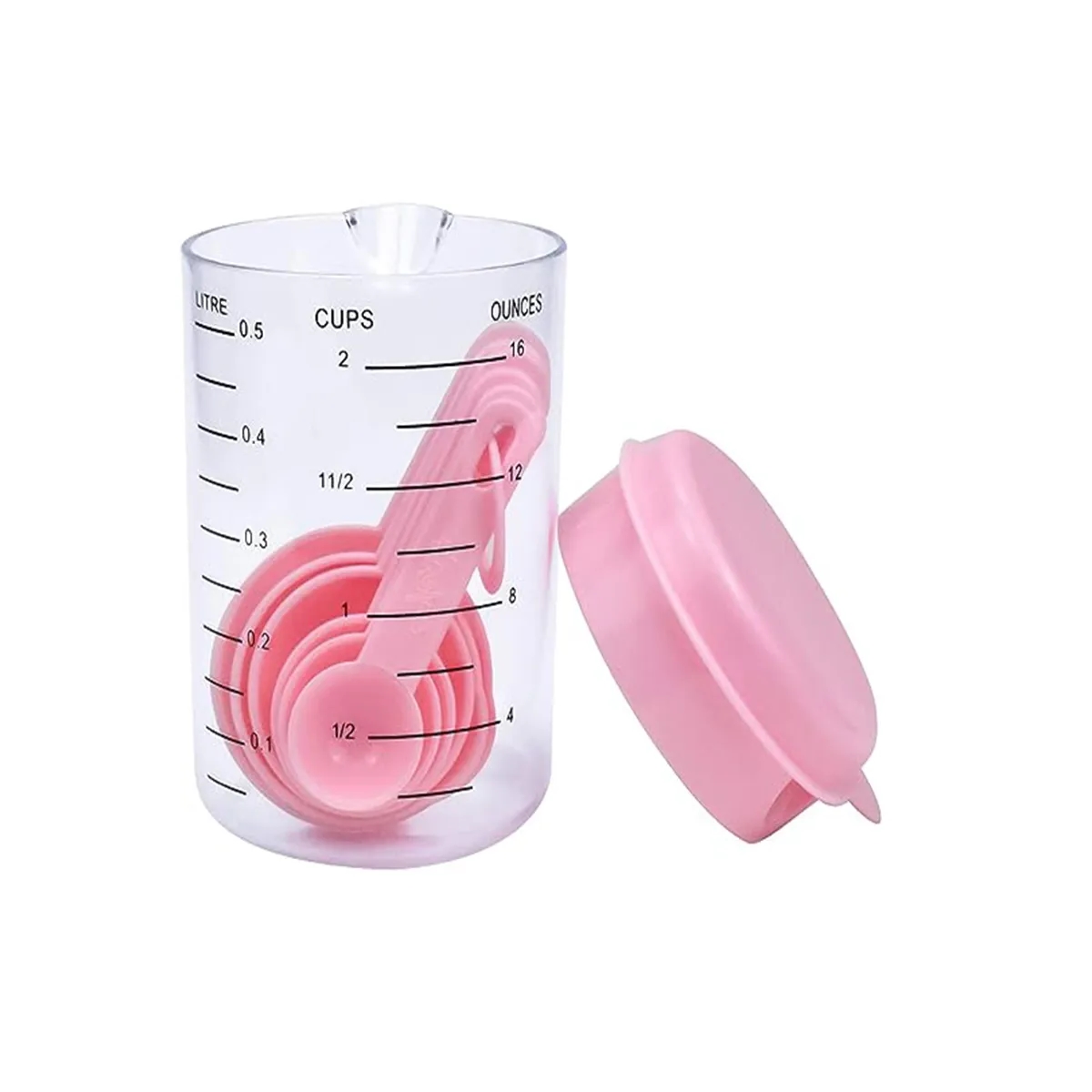 Environmentally Friendly Plastic Measuring Cup and Spoon 4
