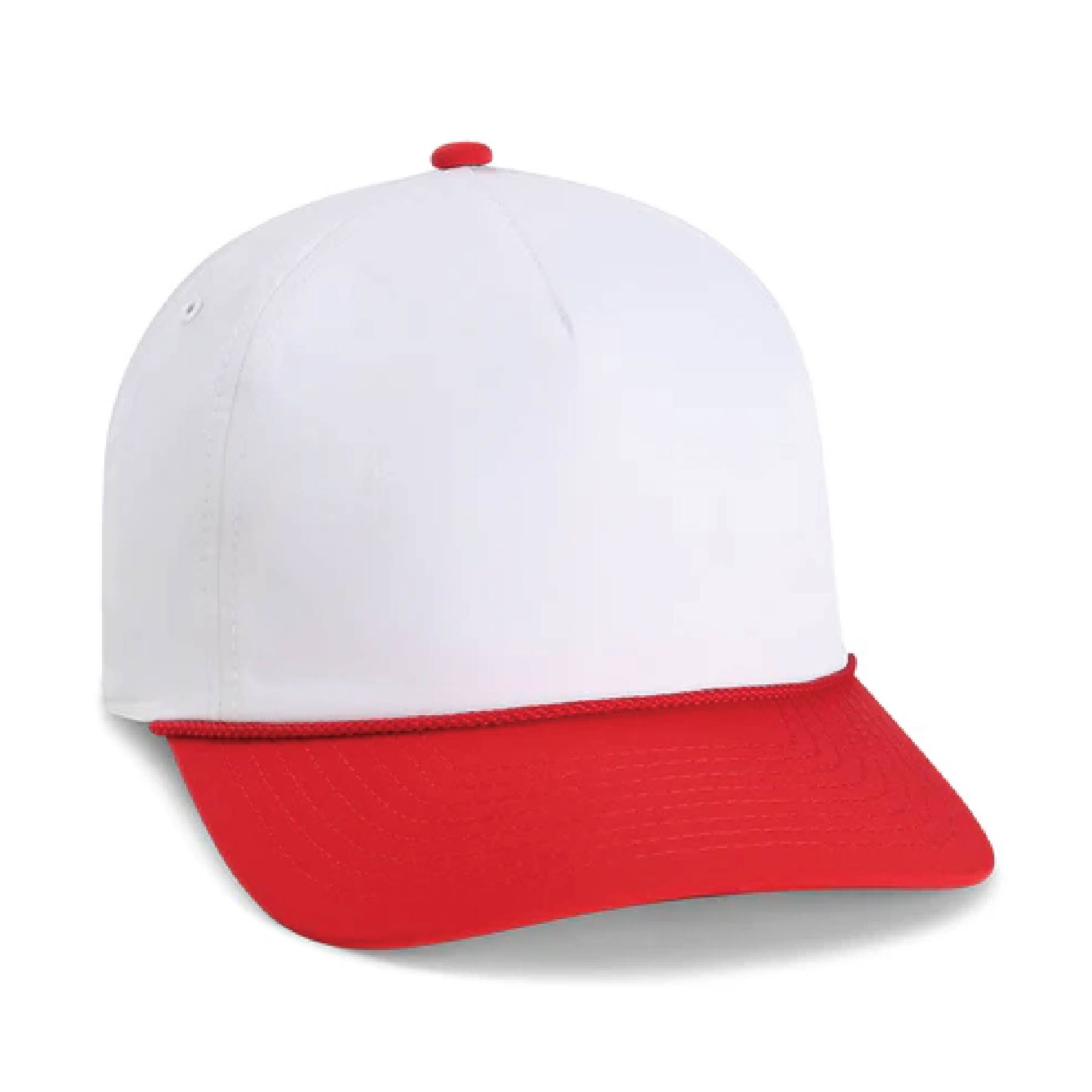 Imperial 5054UT 5-Panel The Harrison Two-Tone Performance Rope Cap with Patches or Embroidery 6