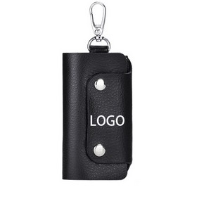 PU Key Wallet Bag With Zipper 2