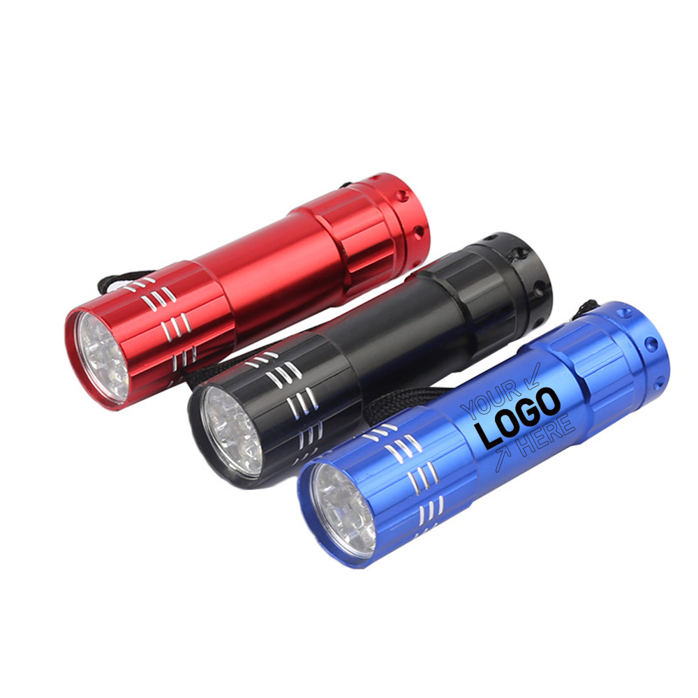 Metal LED Torch Keychain