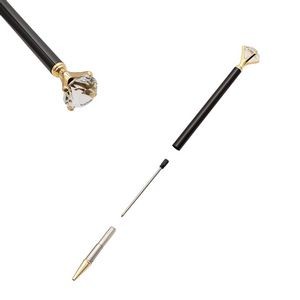 Luxury Big Top Diamond Metal Pen 11