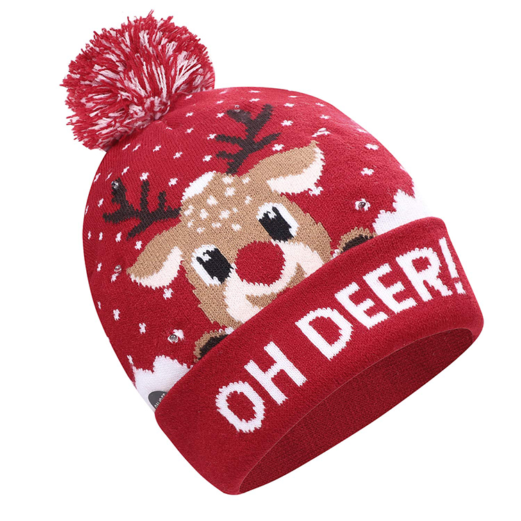 Adult Beanie Knit Hat 2