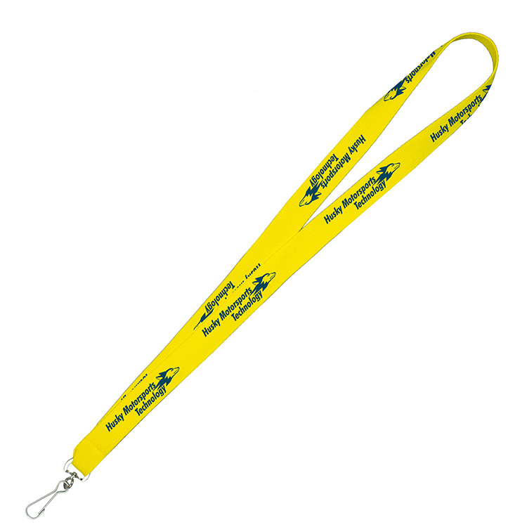 "DEWITT RECYCLED" 3/4" Import Air Ship Recycled RPET Super Fine Detail Woven-In Lanyard 30