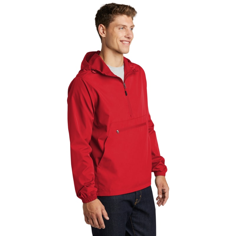 Sport-Tek Packable Anorak. 12