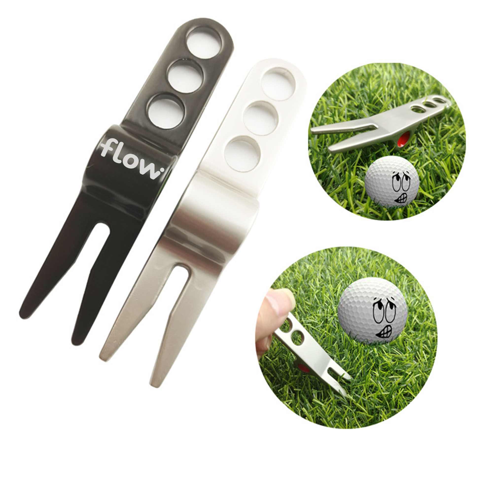 Zinc Alloy Golf Ball Fork Repair Tool 2