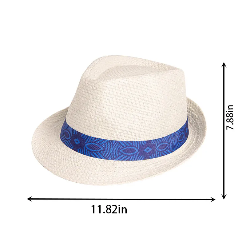 Custom Natural Straw Hat 5