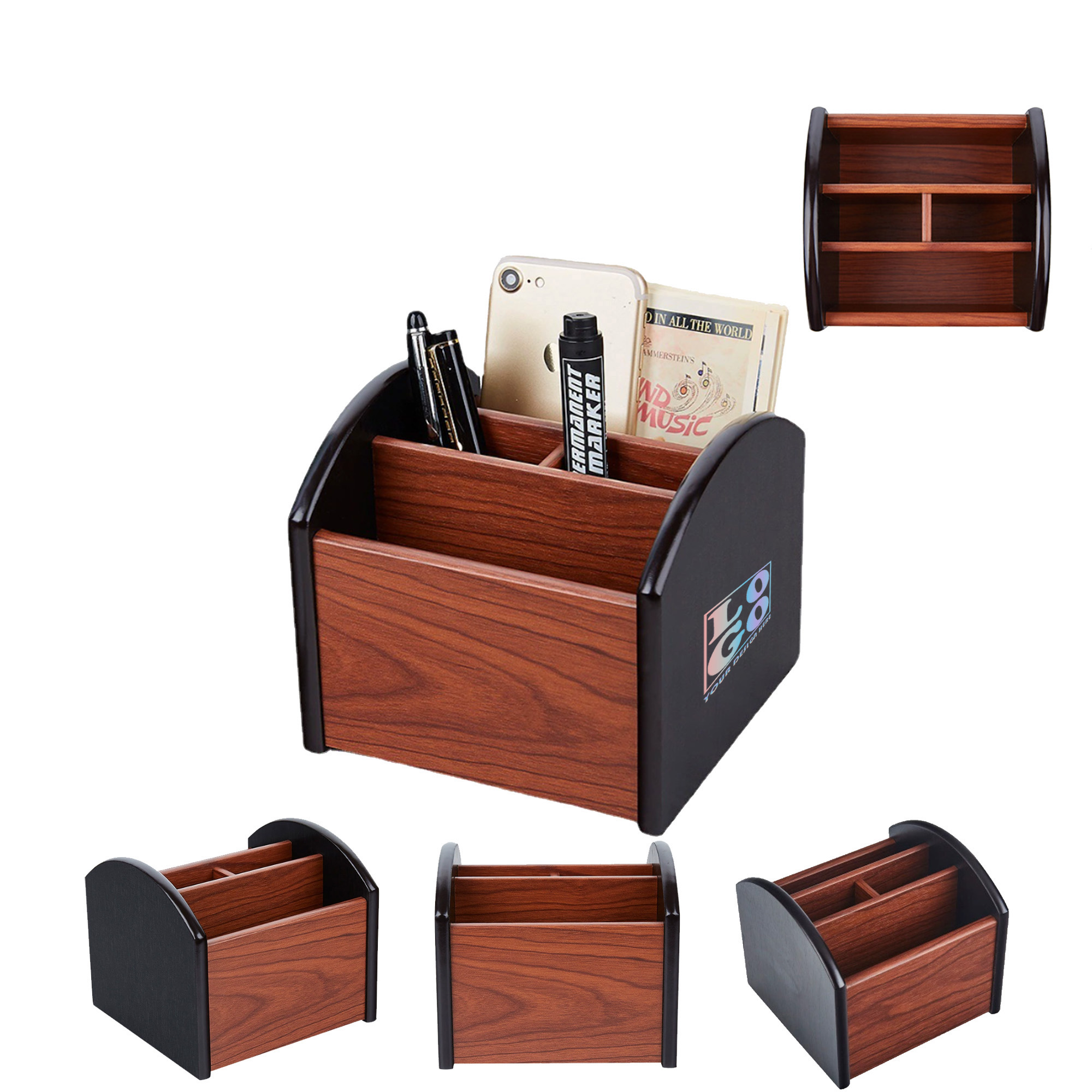 Custom Wood Pen Holder 4
