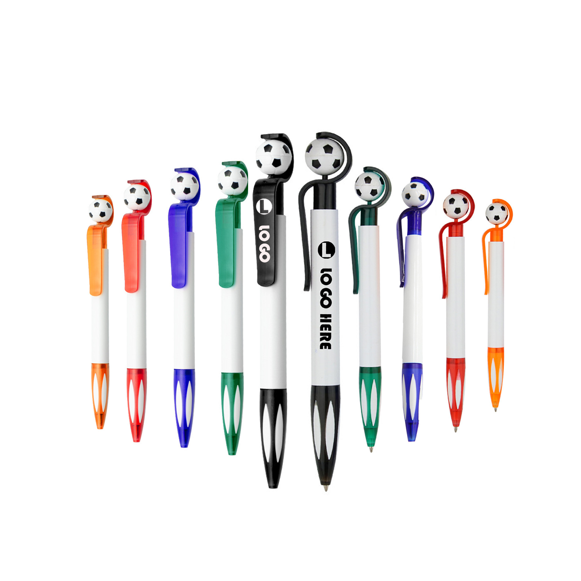 Soccer-Themed Plastic Ballpoint Pen 7