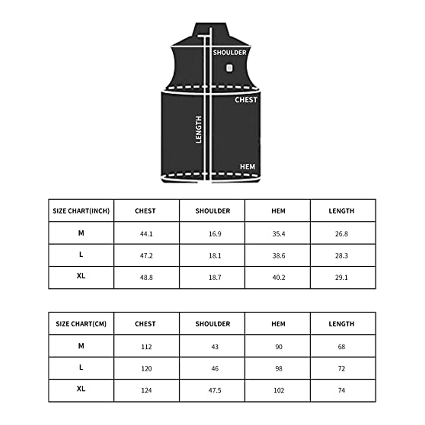 Outdoor Heated Electric Vest Jacket 3