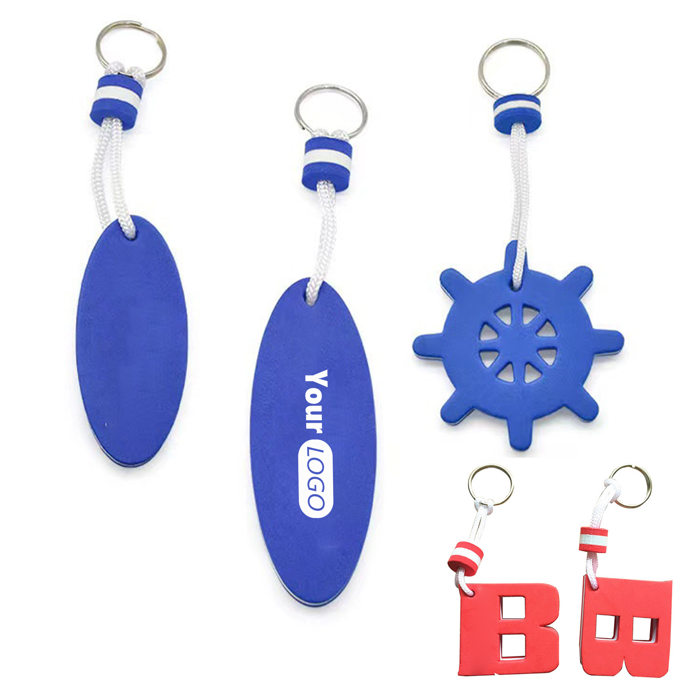 Eva Bright And Durable Floating Keychain For Water Adventures 1