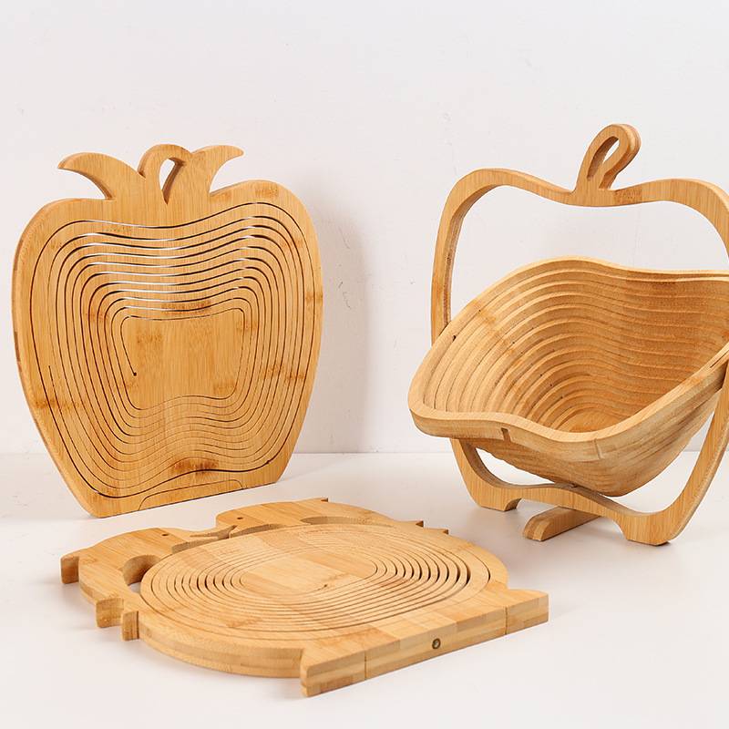Foldable Bamboo Fruit Basket 3