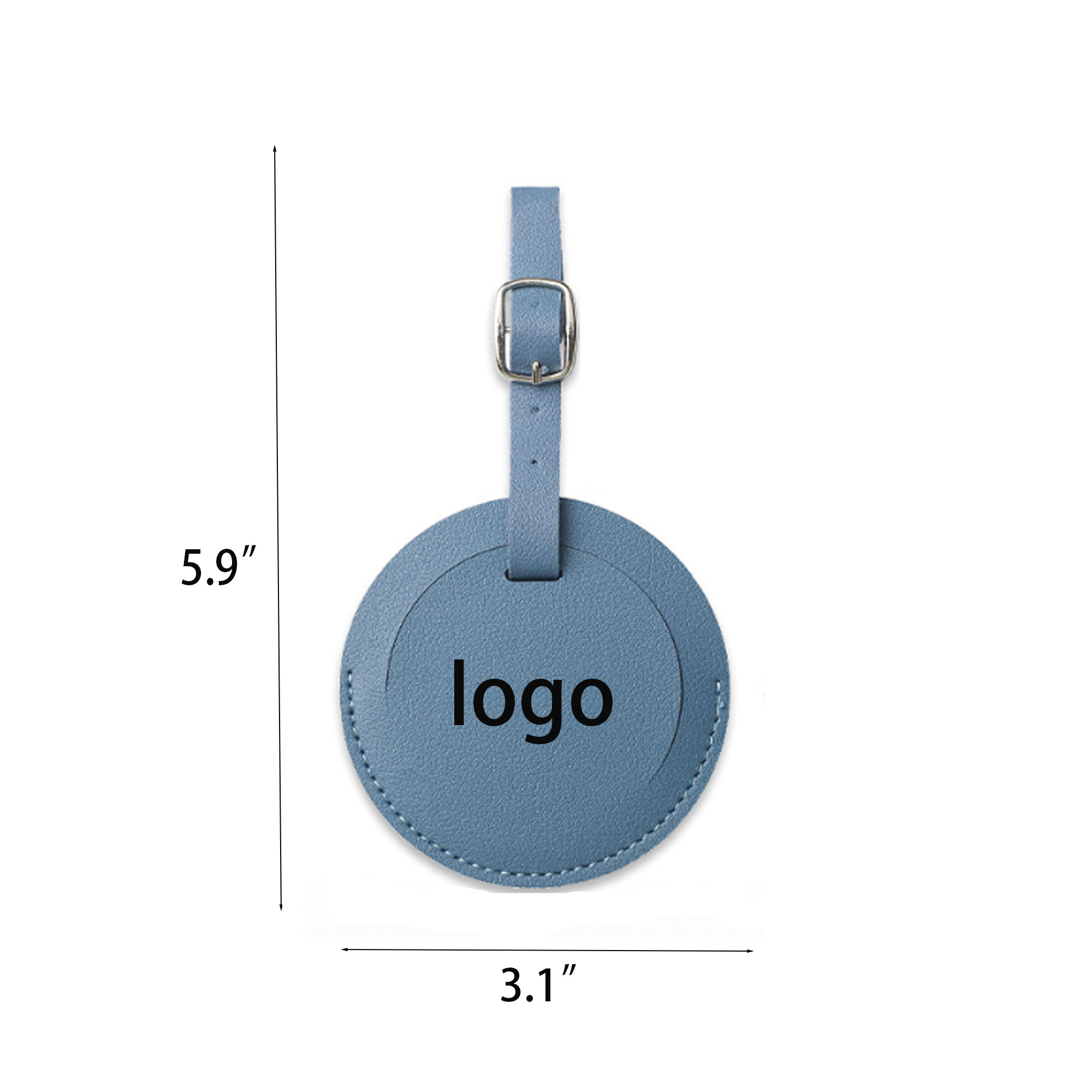 Round Backpack Luggage Tag 3