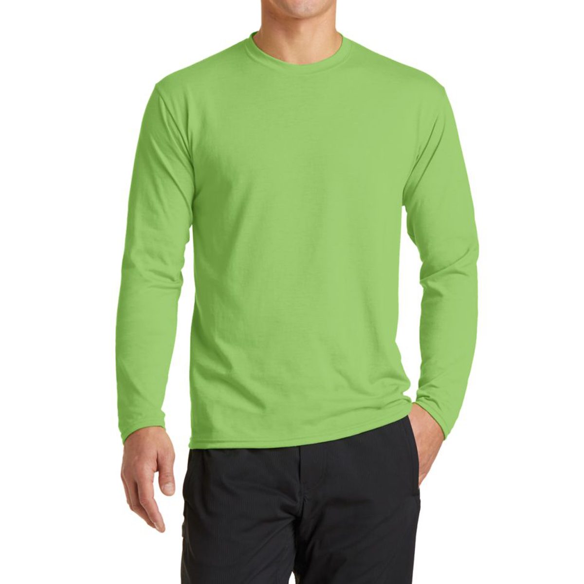 Port & Company® Long Sleeve Performance Blend Tee 7