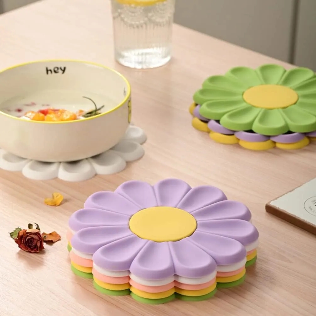 Flower Drink Coaster 4