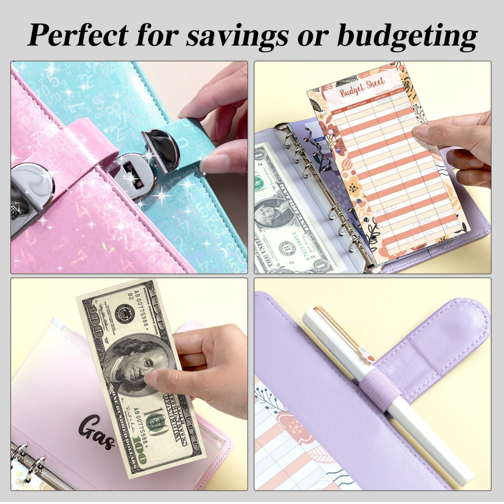 A6 Budget Binder With Lock 5