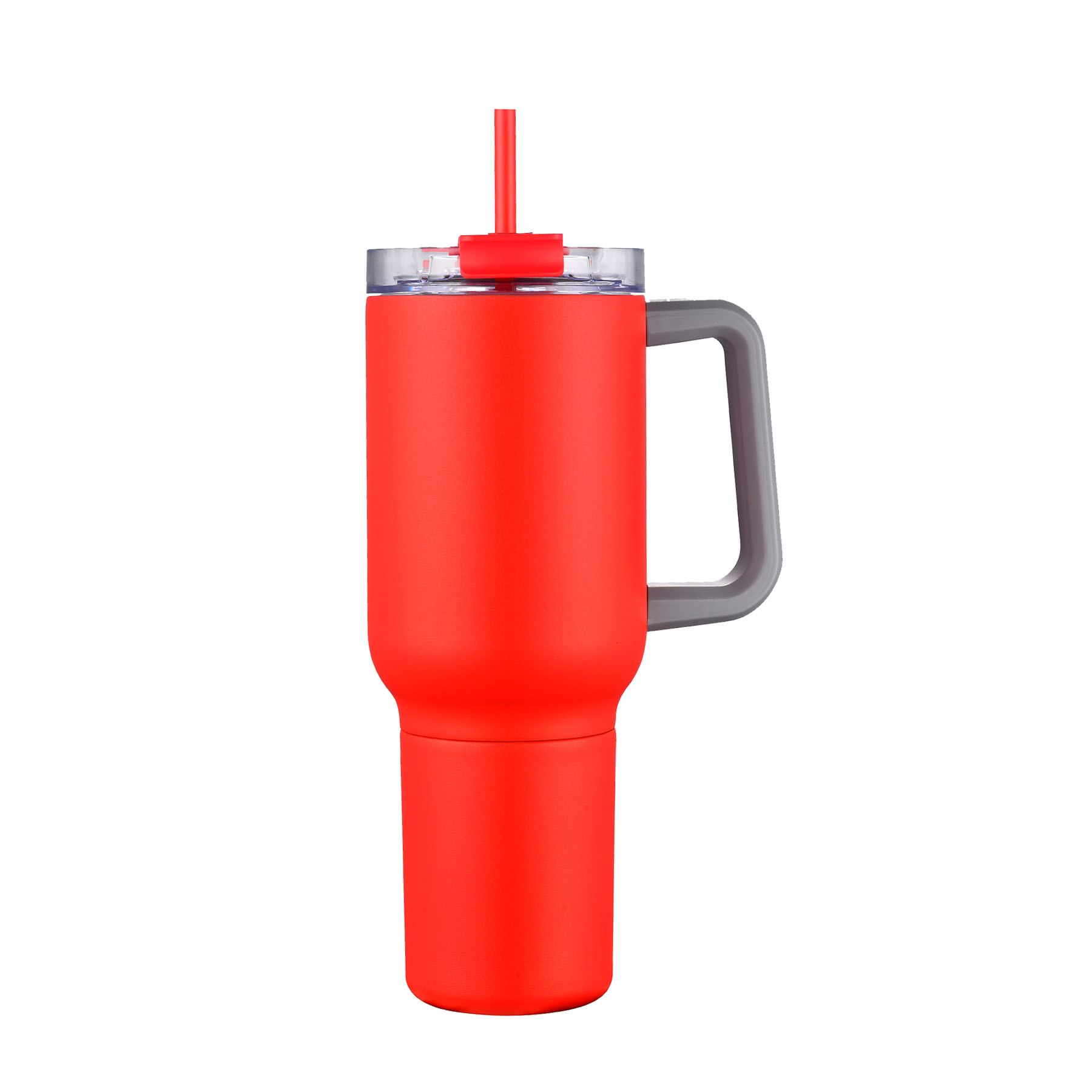 Boxed 34 Oz. 2-IN-1 Multifunctional Travel Handle Mug with Straw Lid 11