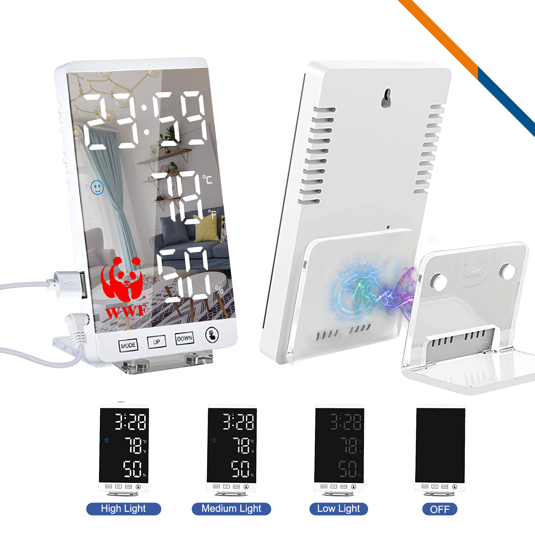 Meela Digital Clock 6