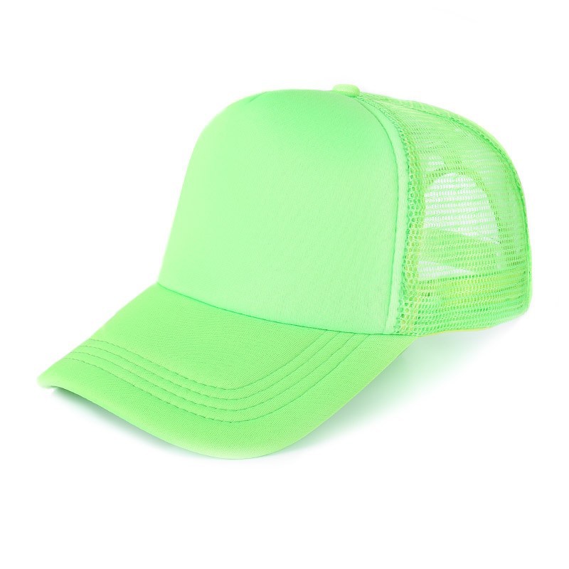 5 Panels Foam Trucker Caps W/ Mesh Back 19