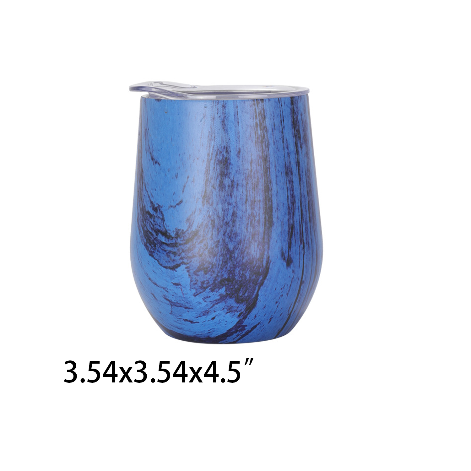 12oz Wood Grain Stainless steel Tumbler 6