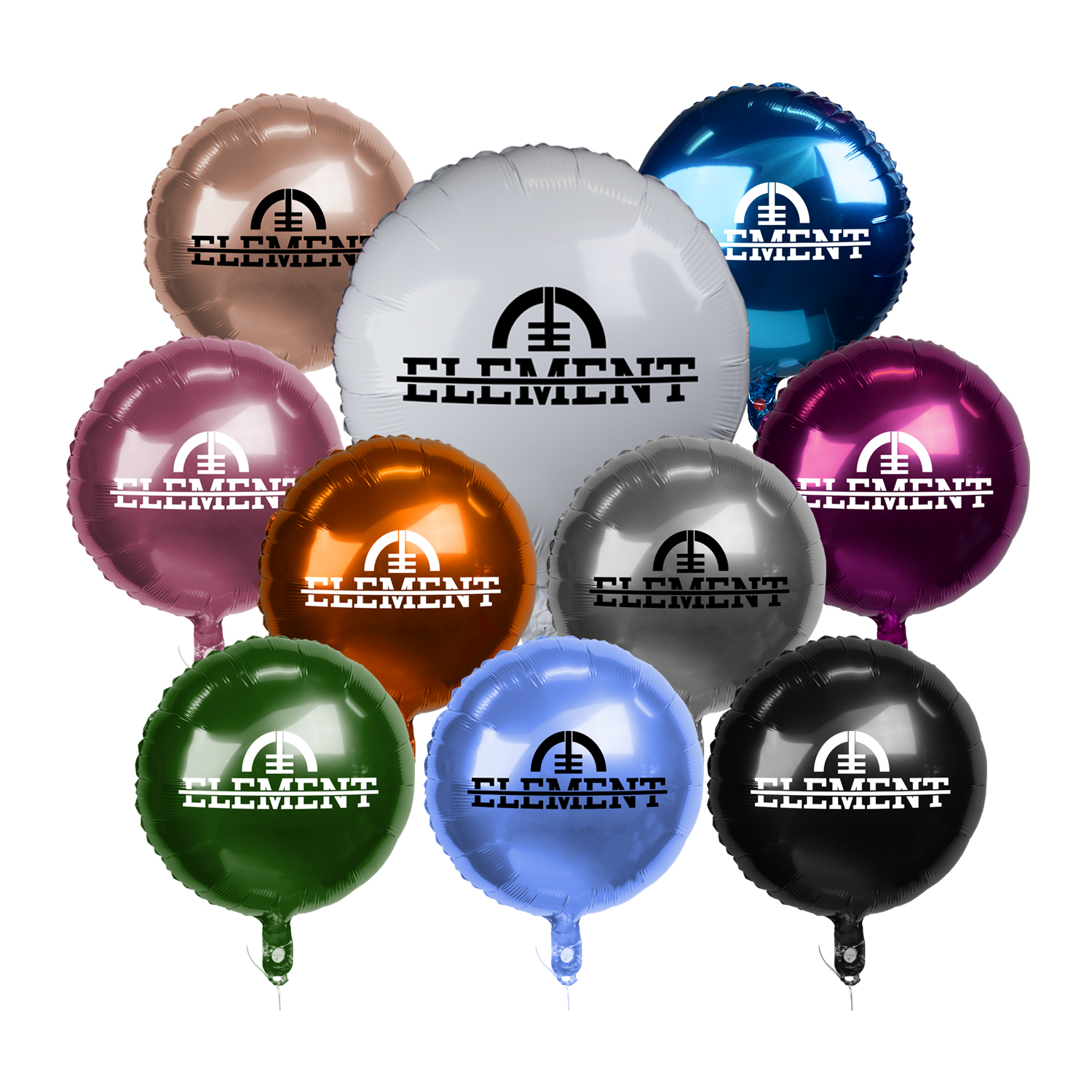 18" Circle-Shaped Mylar Balloon (1 Color Imprint) 5