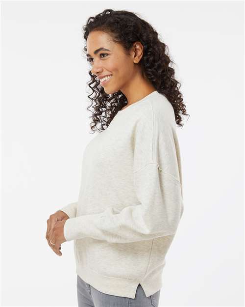 Women's Sueded Fleece Crewneck Sweatshirt - W22712 13