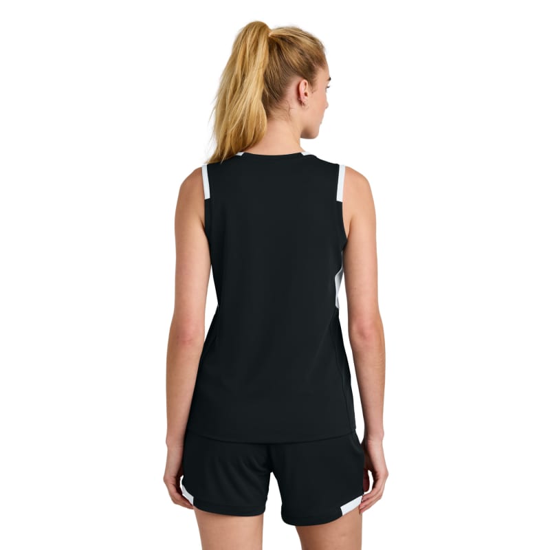 Sport-Tek Women's Club Sleeveless V-Neck 13