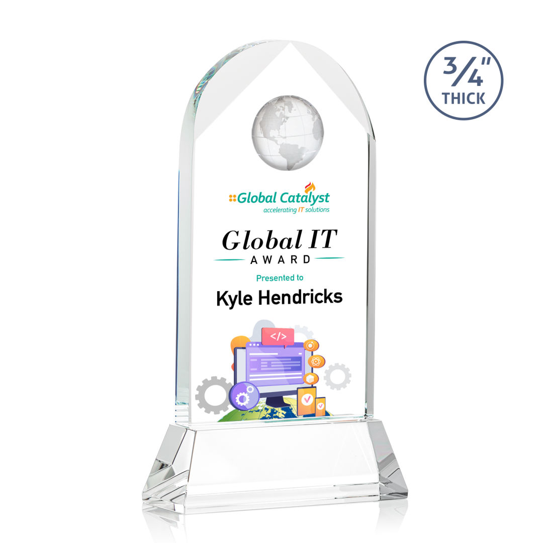 Blake Globe VividPrint™ Award on Newhaven - Starfire 5