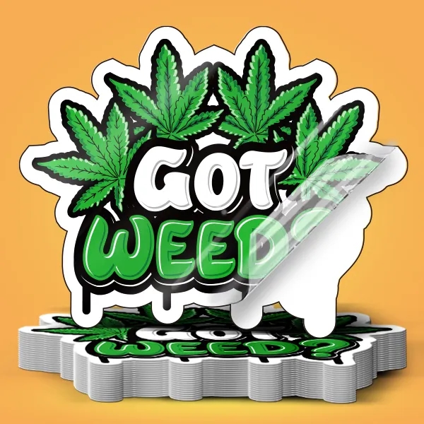 4" Custom Clear Stickers