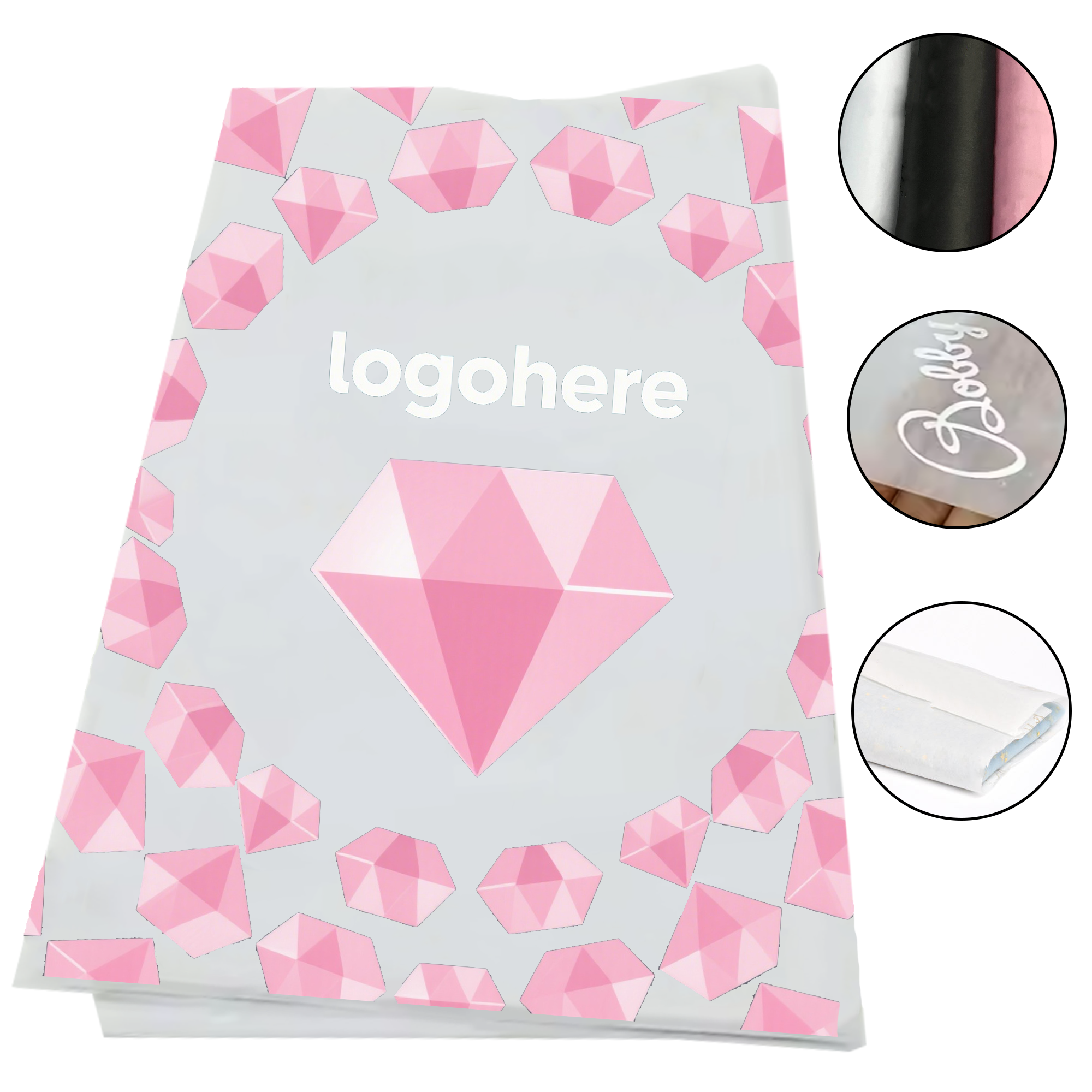 Eco Gift Wrapping Roll with Logo 2