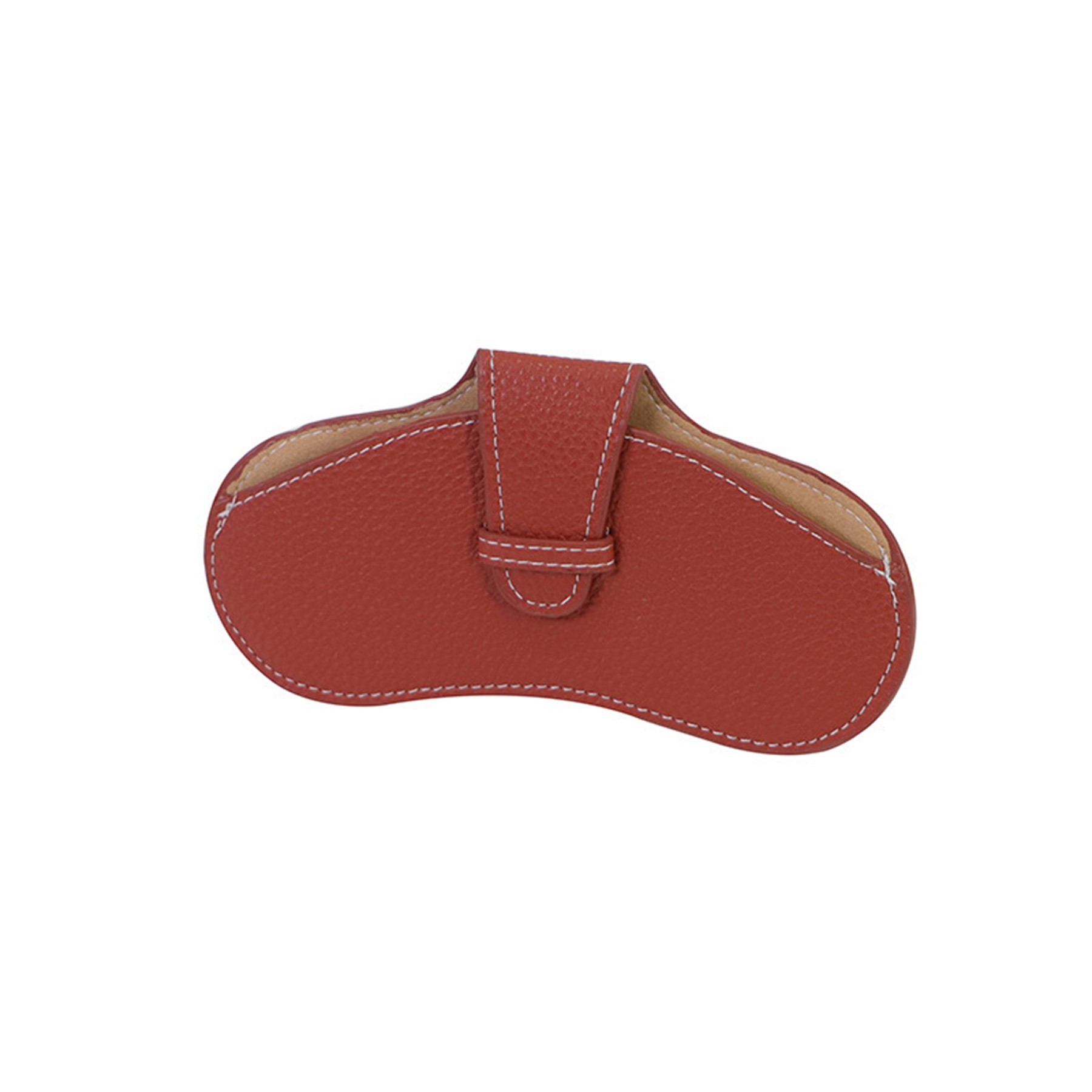 Glasses Case Leather Fashionable Portable Sunglasses Case Bag 4