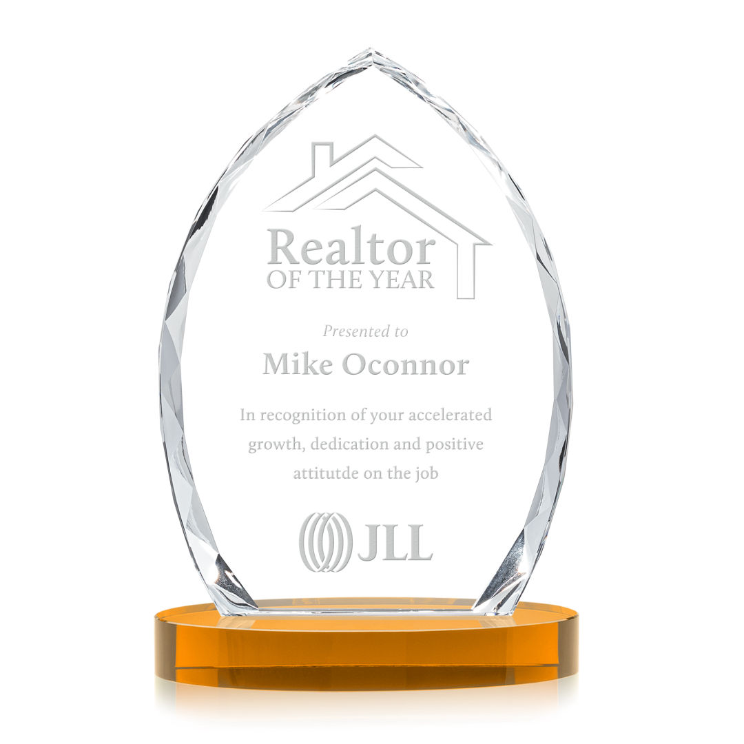 Wilton Award on Alberton Base - Amber 6