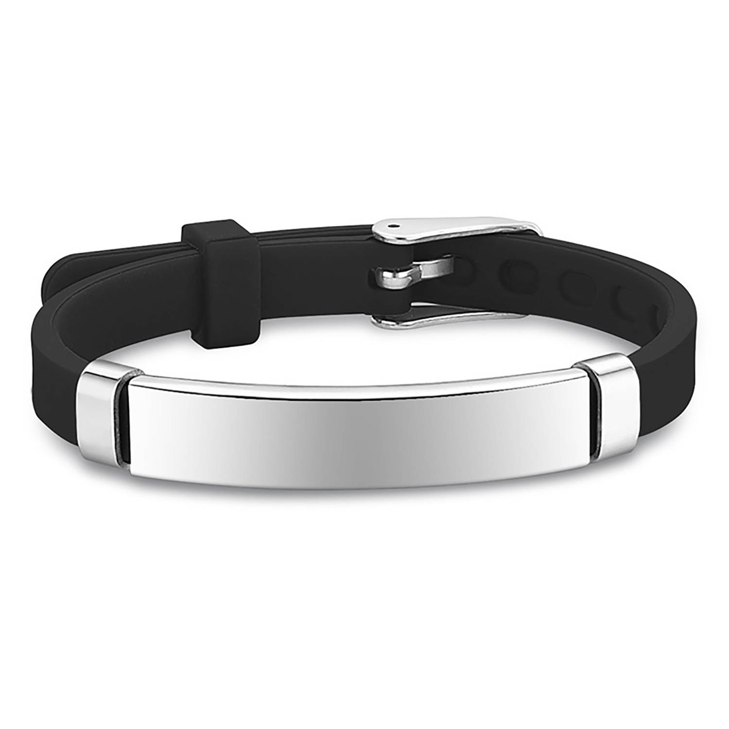 Stainless Steel Silicone Bracelet 3