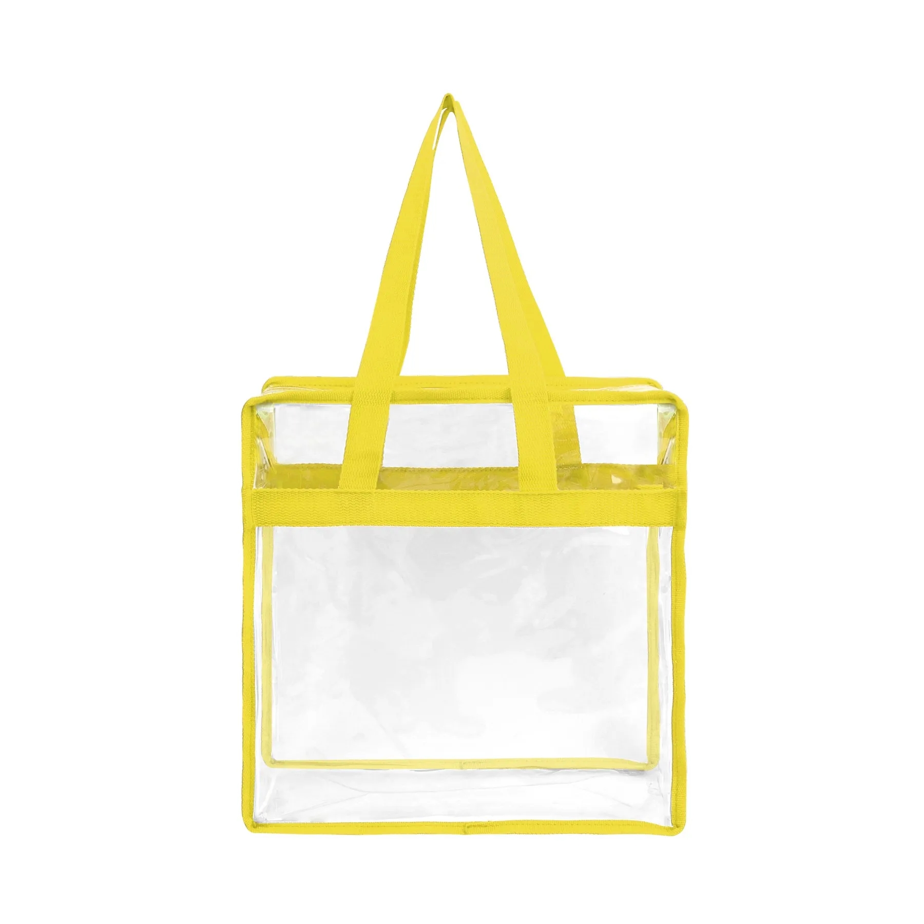 Clear Tote Bag With Zipper 17