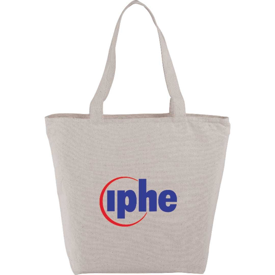 Maine 8oz Cotton Canvas Zippered Tote, custom tote bag with logo imprint 80