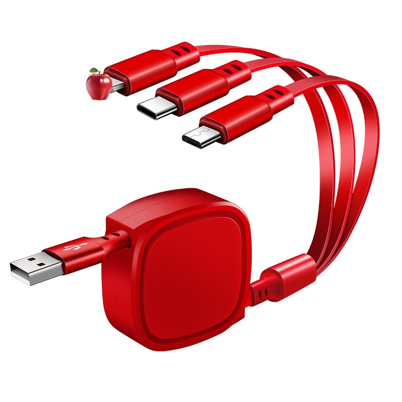 3-In-1 Retractable Charging Cable 5