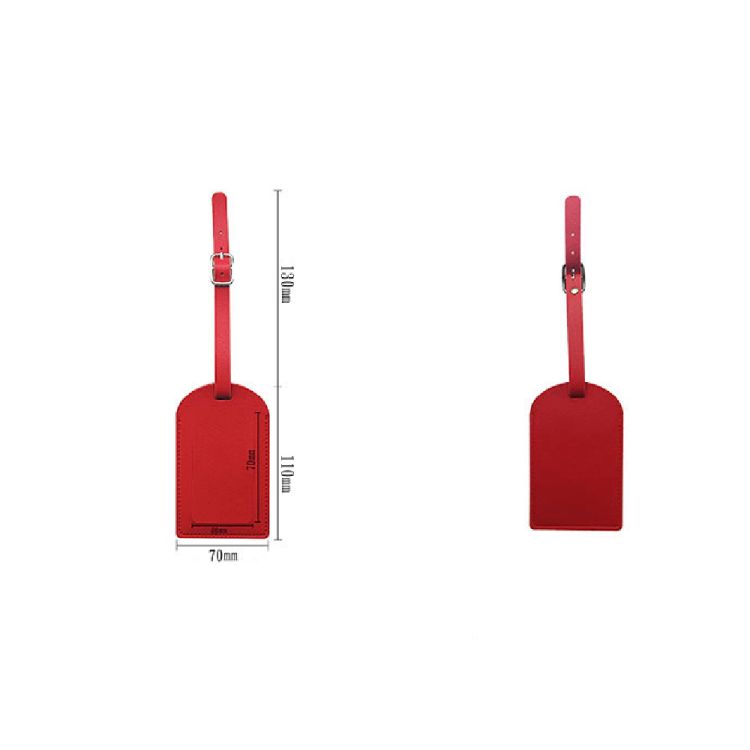 Soft PU Leather Luggage Tag 2