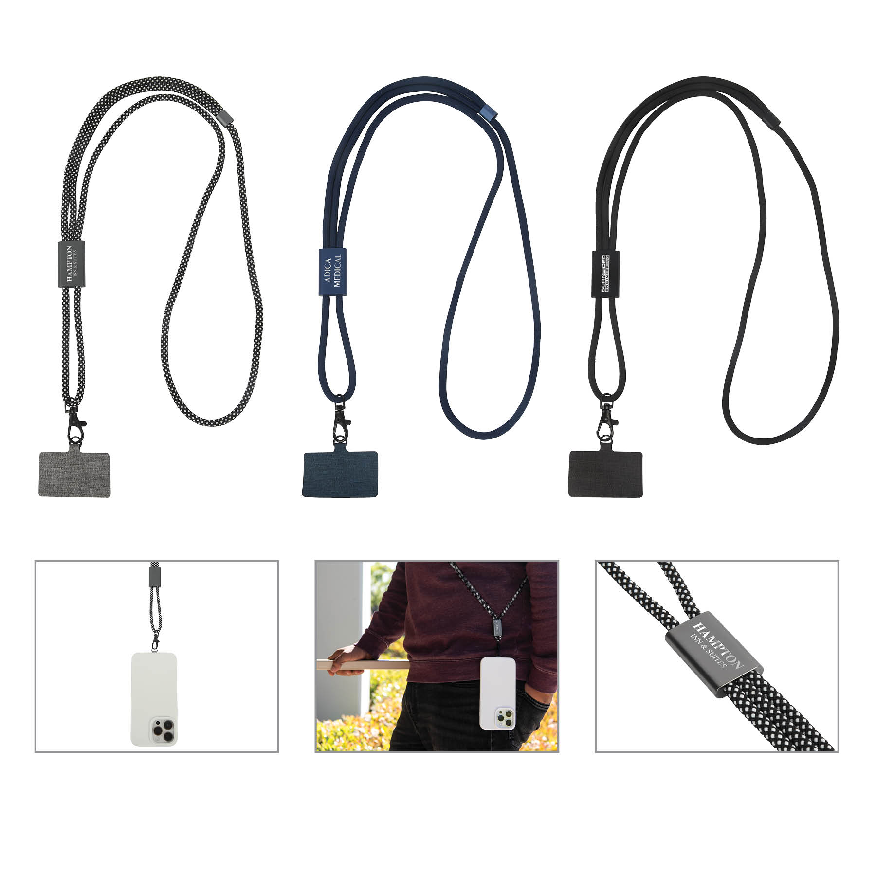 Lany Adjustable RPET Phone Lanyard 20