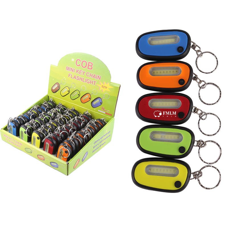 COB Flashlight Keychain 2