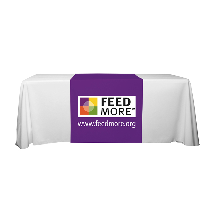 "Roger Eight" 90" L Table Runners (PhotoImage Full Color) / Accommodates 3 ft Table and Larger 8