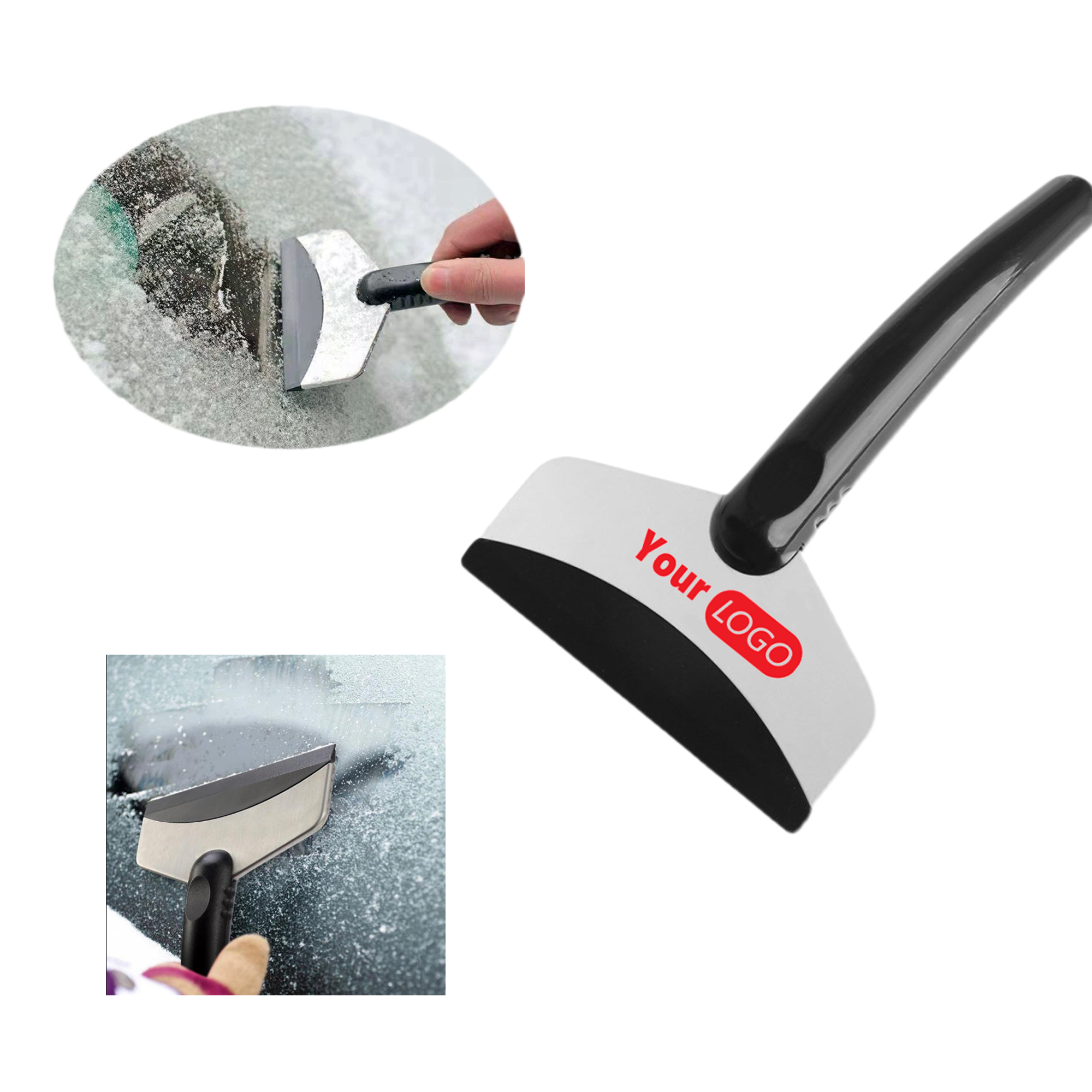 Car Stainless Winter Ice Scraping Shovel 2