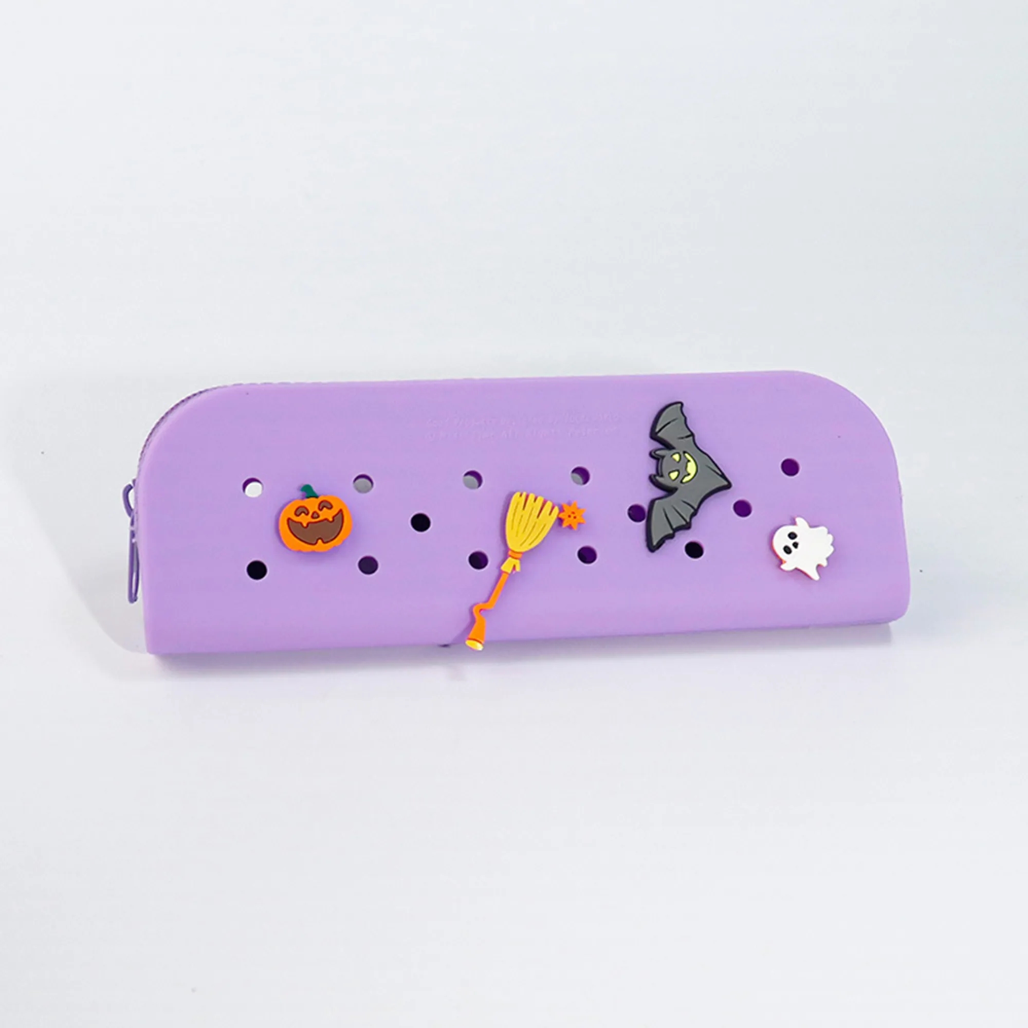 Custom Logo DIY Silicone Mesh Pencil Pouch 5