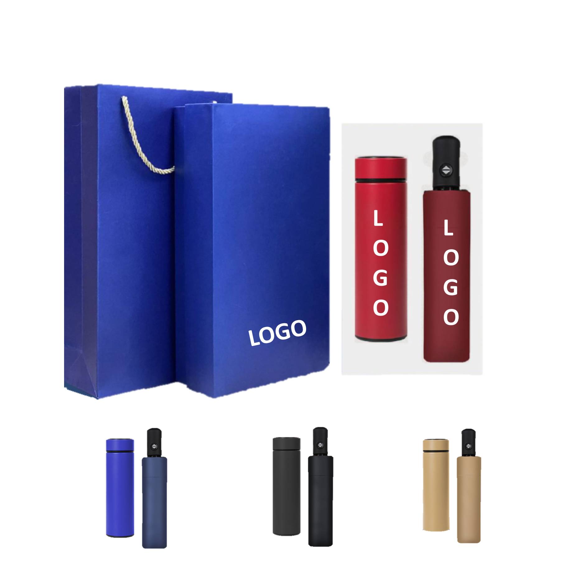 Business Gift Set Umbrella And Tumbler 2