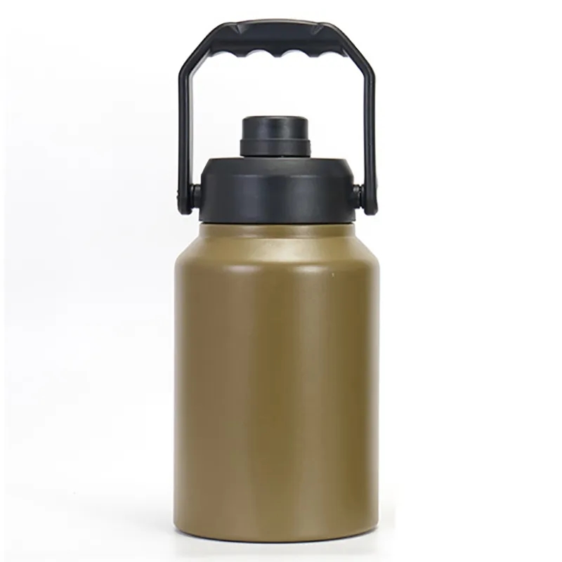 128 Oz. Large Insulated Water Bottle w/Handle 9